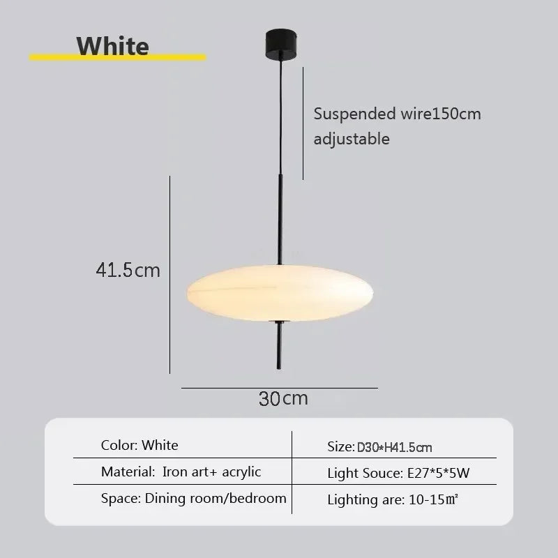 Suspension Luminaire Ovale