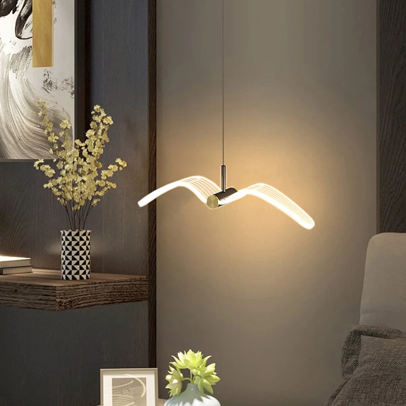 Suspension Luminaire Oiseau